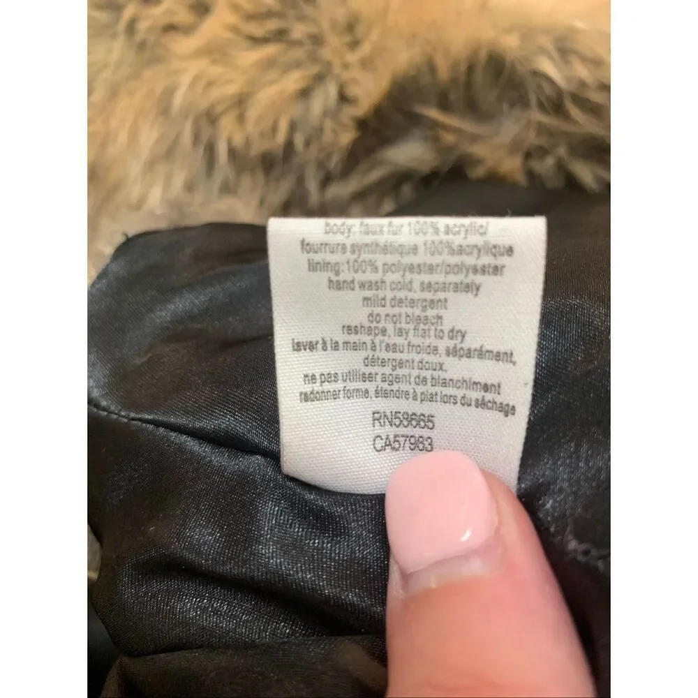 Nordstrom BP faux fur infinity scarf collar